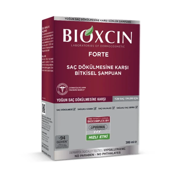 Bioxcin Forte Bitkisel Şampuan 300 ml ürün görseli 1