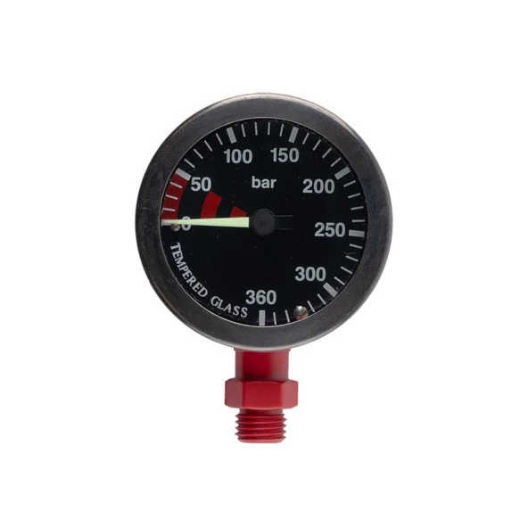 KRAKEN Gösterge Basınç Ölçer Kapsül CERAKOTE 52mm. Kırmızı ürün görseli 1