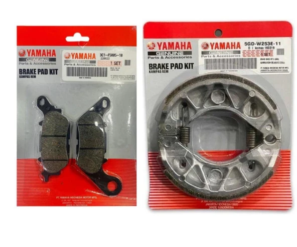 Yamaha Cygnus L Ön Arka Fren Balatası ürün görseli 1