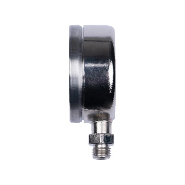 KRAKEN Gösterge Basınç Ölçer Kapsül TECH 63mm. Nickel - Resim 2