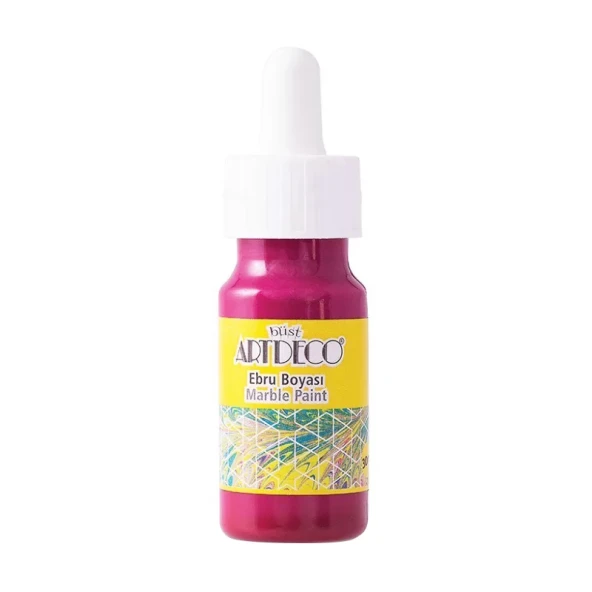 ARTDECO 016B EBRU BOYASI 04 PEMBE 30ml ürün görseli 1