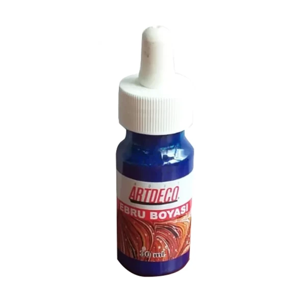ARTDECO 016B EBRU BOYASI 10 MAVİ 30ml ürün görseli 1