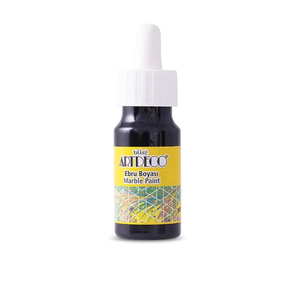 Artdeco Ebru Boyası 30ml Siyah No:18 ürün görseli 1