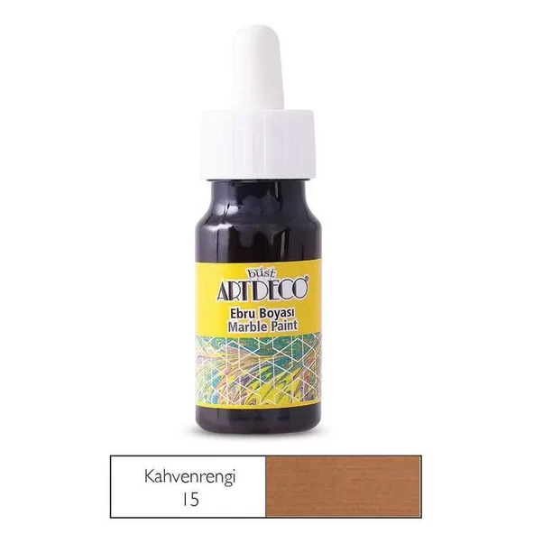 Artdeco Ebru Boyası 30 ml Kahverengi ürün görseli 1