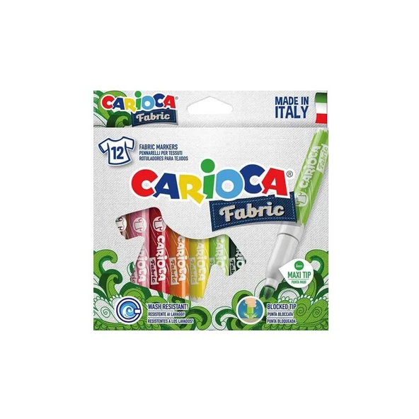 Carioca Kumaş Boyası Cromatex 12'li - Resim 2