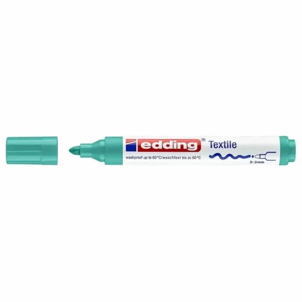 Edding 4500 T-Shirt Kalemi Uçuk Yeşil ürün görseli 1