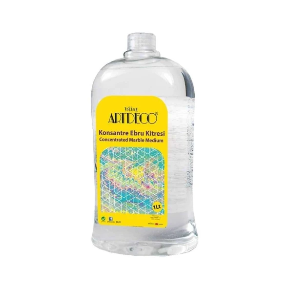 Artdeco Ebru Kitresi Konsantre 1 lt - Resim 2