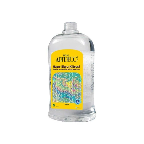 Artdeco Ebru Boyası Sıvı Kitre 1000 ml ürün görseli 1