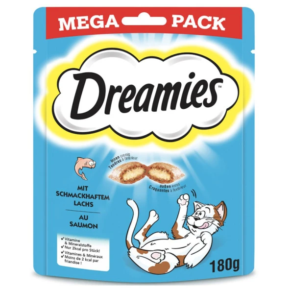 Dreamies Somonlu Kedi Ödülü 180 Gr ürün görseli 1