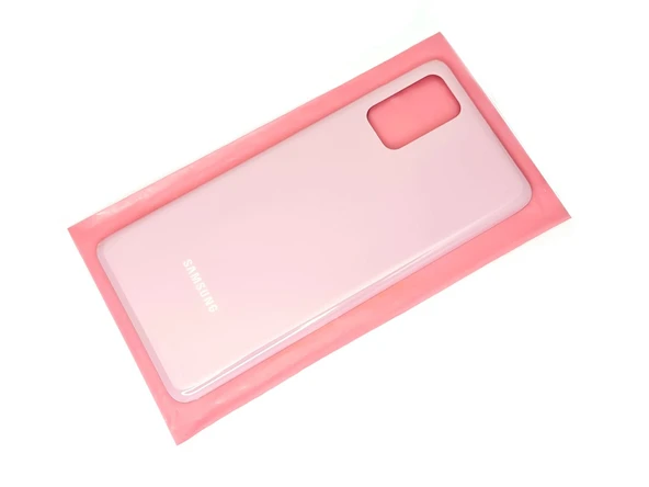 Samsung Galaxy S20 PLUS Arka Pil Batarya Kapağı (CAM) PEMBE ürün görseli 1