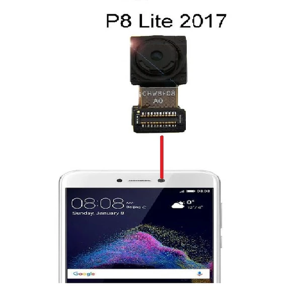 Tkgz - P9 Lite 2017 ÖN Kamera ürün görseli 1