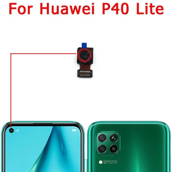 Tkgz - P40 Lite ORJ ÖN Kamera ürün görseli 1