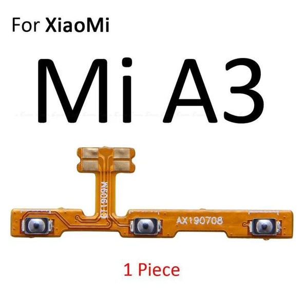 Xiaomi Mİ A3 On Off Yan Ses Filmi ürün görseli 1