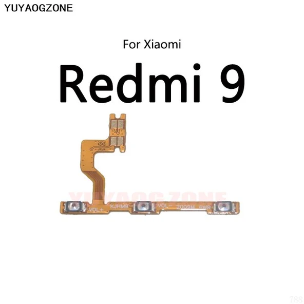Xiaomi Redmi 9 On Off Yan Ses Filmi ürün görseli 1