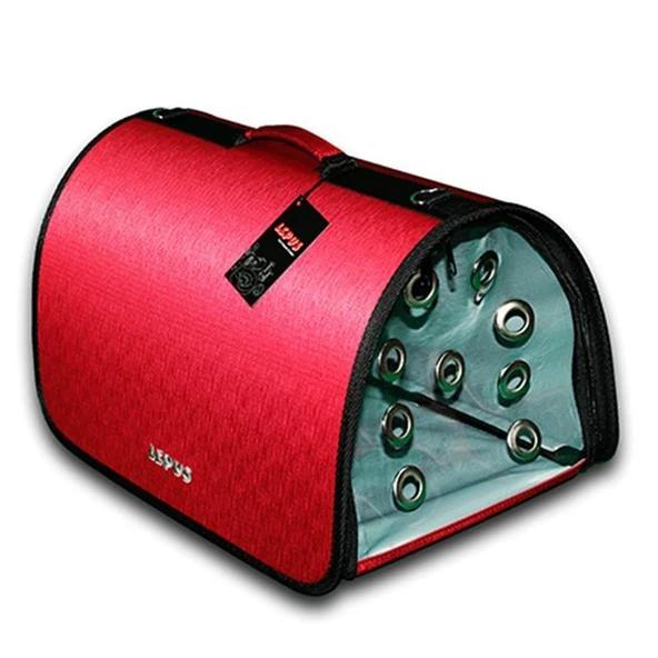Lepus Lüx Fly Bag Kedi ve Köpek İçin Seyahat Çantası Kırmızı  EN25cm-BOY40cm-YÜK.25cm ürün görseli 1