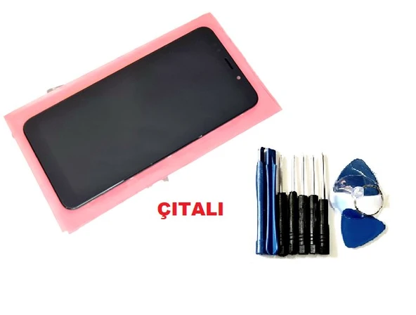 Xiaomi Redmi 5 Plus Lcd Ekran Dokunmatik (ÇITALI TAMİR SETİ) SİYAH ürün görseli 1