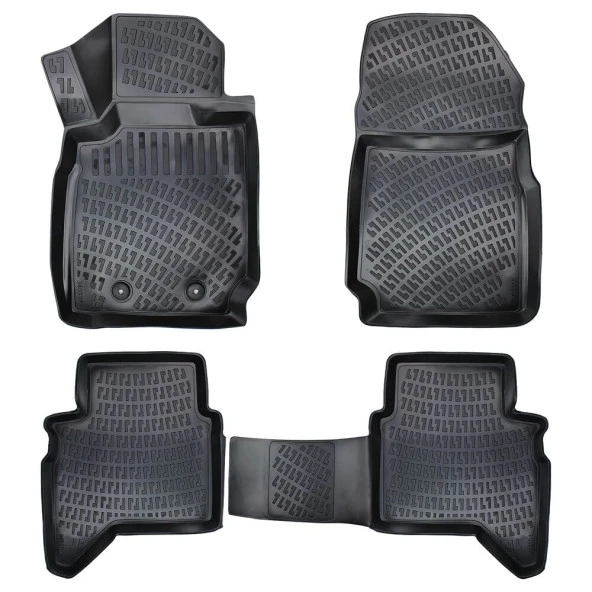 Ford Ranger 3D havuzlu paspas 2011 sonrası Rizline ürün görseli 1