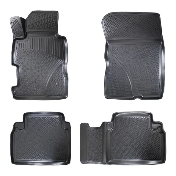 Honda Civic fd6 Sedan 3D havuzlu paspas 2006-2012 arası Rizline ürün görseli 1