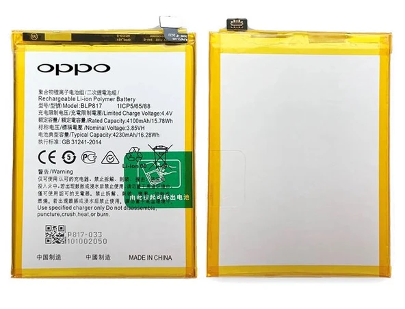 Tkgz Oppo A15S Batarya Pil Sıfır Orijinal ürün görseli 1