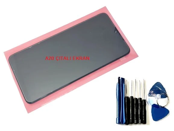 Samsung Galaxy A20 (SM-A205F) Lcd Ekran Dokunmatik Orijinal (Full ÇITALI Tamir Seti) ürün görseli 1