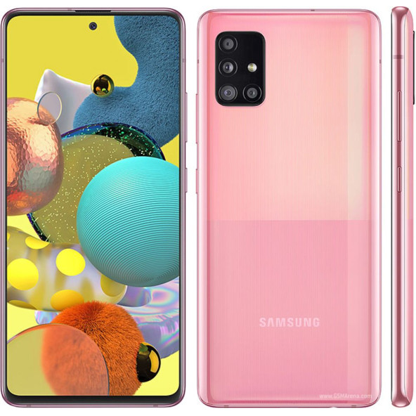 Samsung Galaxy A51 128Gb Pembe-Pink (Outlet/yenilenmiş-ikinciel) ürün görseli 1
