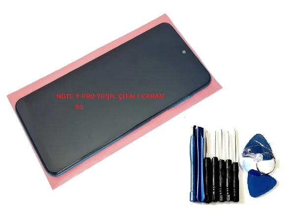 Xiaomi Redmi NOTE 9S Lcd Ekran Dokunmatik Orijinal (Full ÇITALI YEŞİL) Tamir Seti ürün görseli 1