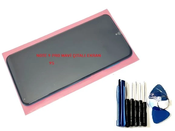 Xiaomi Redmi NOTE 9 PRO Lcd Ekran Dokunmatik Orijinal (Full ÇITALI MAVİ)Tamir Seti ürün görseli 1
