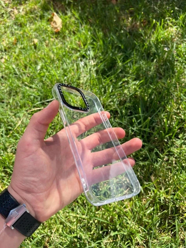 İphone 12 Pro Max Casetify Şeffaf Silikon Telefon Kılıfı - Resim 2