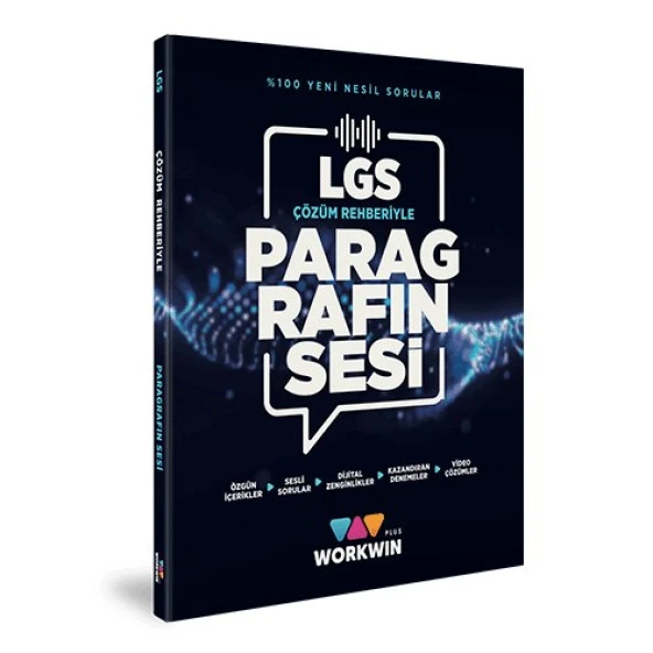 LGS Çözüm Rehberi ile Paragraf'ın Sesi Soru Bankası Workwin Plus ürün görseli 1