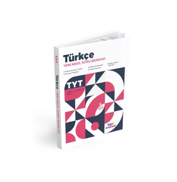 TYT Türkçe Yeni Nesil Soru Bankası Workwin Plus - Resim 2