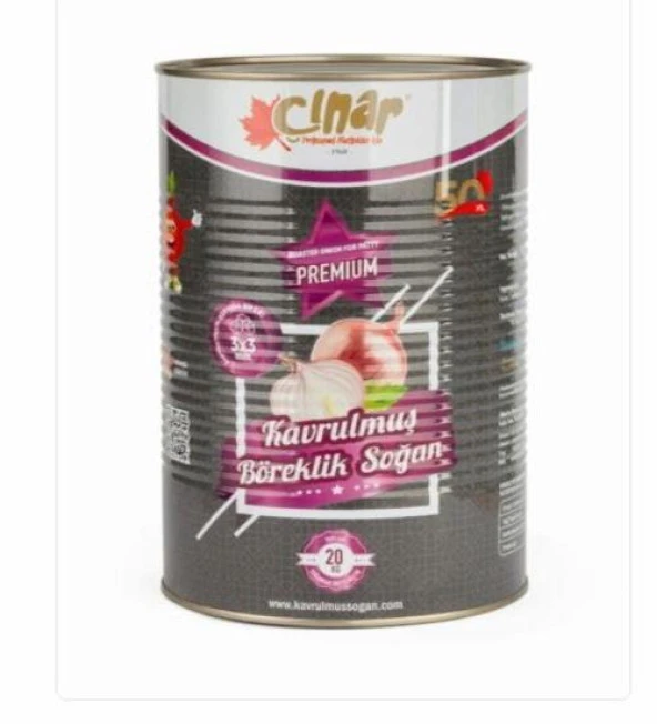 ÇINAR SOĞAN KONSERVE MOR  (5KG) ürün görseli 1