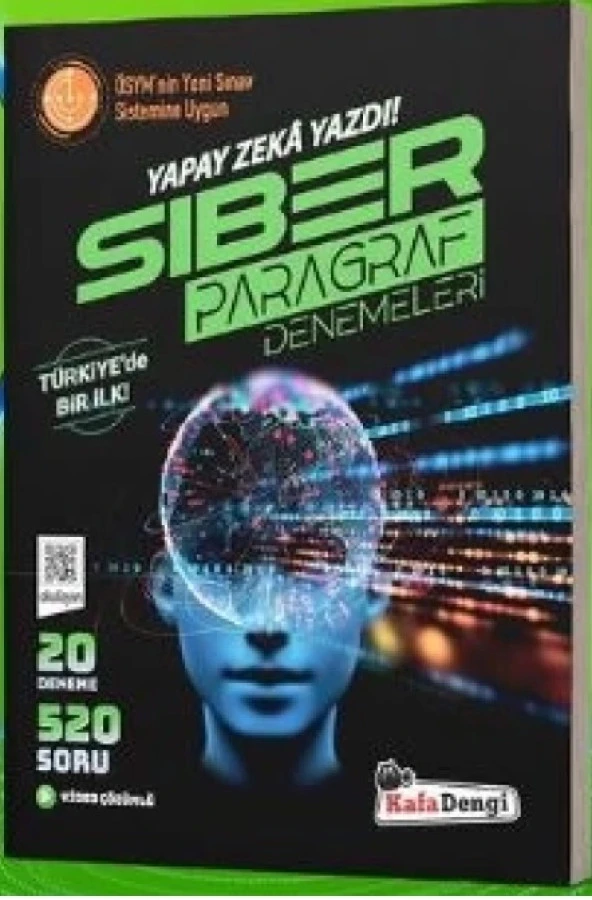 Kafadengi 2024 Tyt Siber Paragraf Denemeleri ürün görseli 1