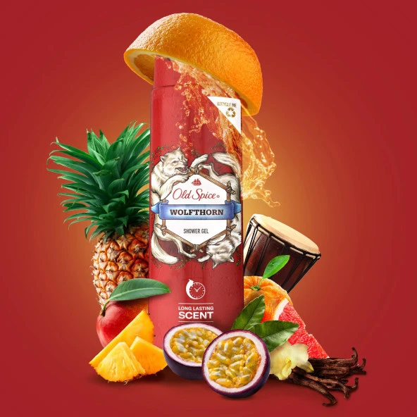 Old Spice Duş Jeli Wolfthorn 400 Ml - Resim 2