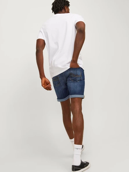 JACK JONES Erkek Kot Şort 12250489 - Resim 3