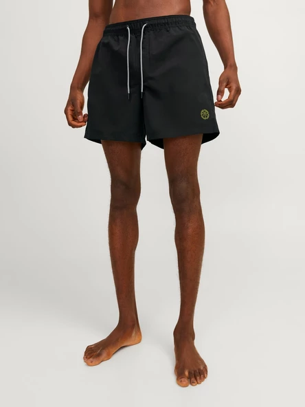 JACK JONES Erkek Beli Lastikli Deniz Şortu 12225961 ürün görseli 1