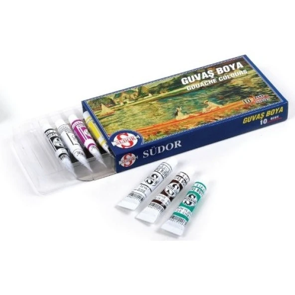 Südor Guaj Boya Set 10X8.5 Ml ürün görseli 1