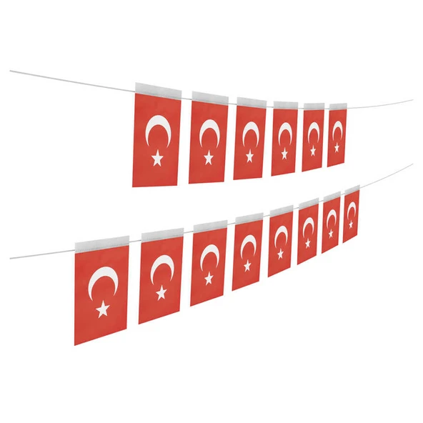 İpli Bayrak Büyük 40lı Ayyıldız ürün görseli 1