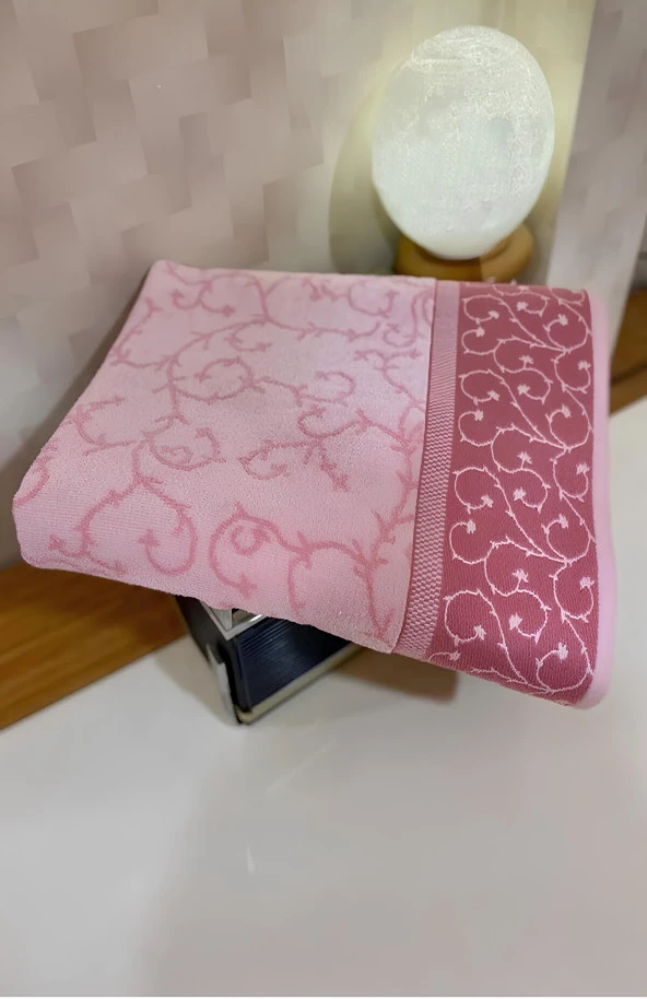 Banyo Havlusu Jalen Pamuk 90*150 cm ÖZDLK Dode Flora ürün görseli 1
