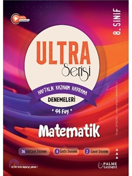 PALME 8.SINIF ULTRA SERİSİ MATEMATİK DENEMELERİ ürün görseli 1
