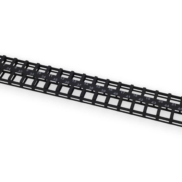 48 PORT 1 U CAT6 PATCH PANEL BOŞ SIGNAMAX - Resim 5