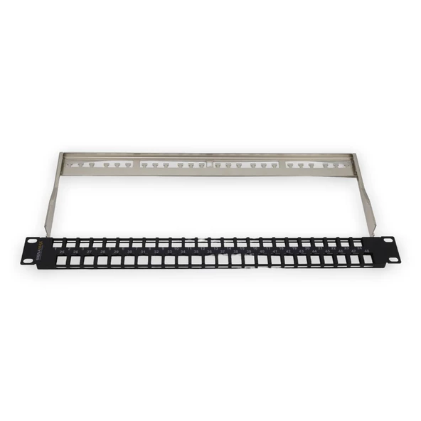 48 PORT 1 U CAT6 PATCH PANEL BOŞ SIGNAMAX - Resim 6