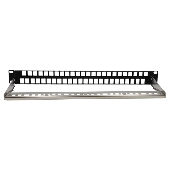 48 PORT 1 U CAT6 PATCH PANEL BOŞ SIGNAMAX - Resim 2