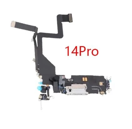 Tkgz İPhone 14 PRO FULL Şarj Soketi (SİYAH) ürün görseli 1