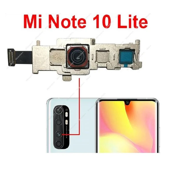 Tkgz Xiaomi Mİ Note 10 LİTE Arka Kamera Orj ürün görseli 1
