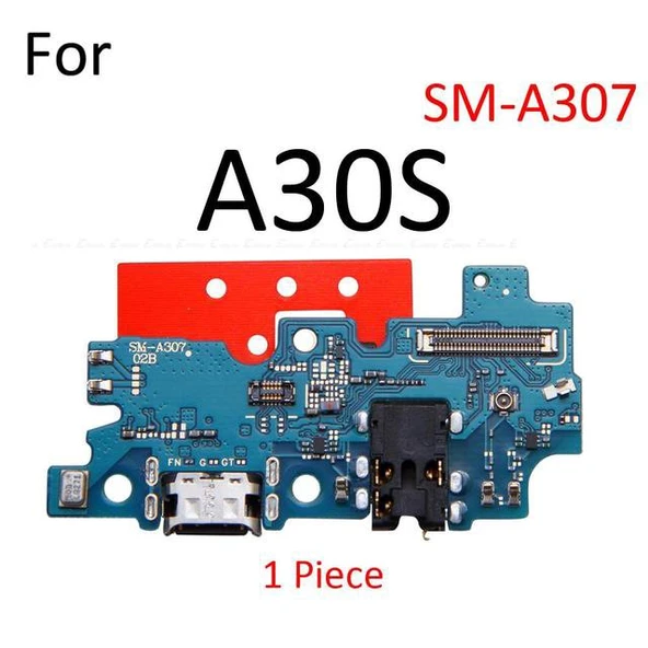 Tkgz Samsung Galaxy A30S FULL ORJ Şarj Soketi Kulaklık Soketi ürün görseli 1