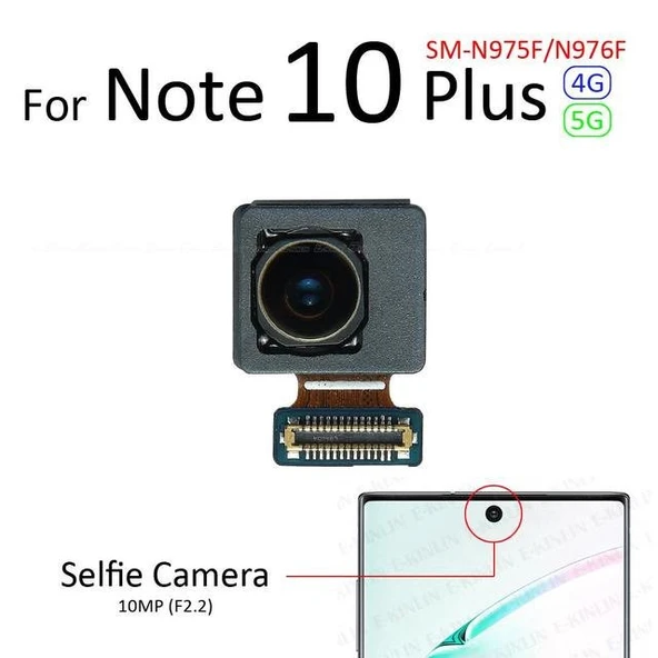 Tkgz Samsung Galaxy NOTE 10 PLUS  Ön Kamera (Orjinal) ürün görseli 1