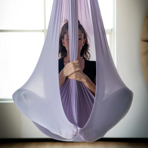 Avessa Yoga Woo Hamak Set Mor ürün görseli 1