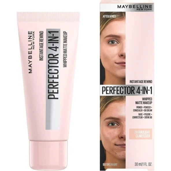 Maybelline New York Instant Perfector 4 Etki 1 Arada Fondöten- Light (Orta Ton) ürün görseli 1