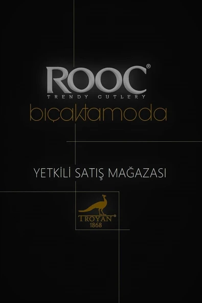 Rooc  Tkz06-ç Takozlu 7 Parça Çelik Bıçak Takımı ürün görseli 1