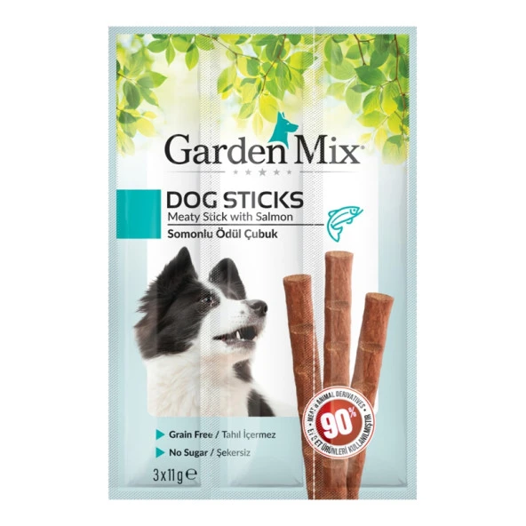 Gardenmix Köpek Somonlu Stick Ödülü 3x11 Gr ürün görseli 1